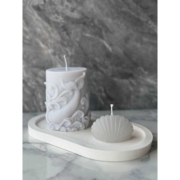 Ljusset (3 delar) Glamourljus 40ST