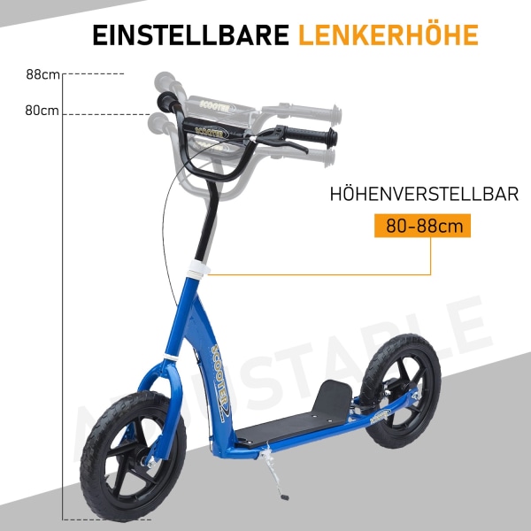 Scooter Lasten Skootteri City Scooter 12 Tuumaa Takajarrulla, Ko