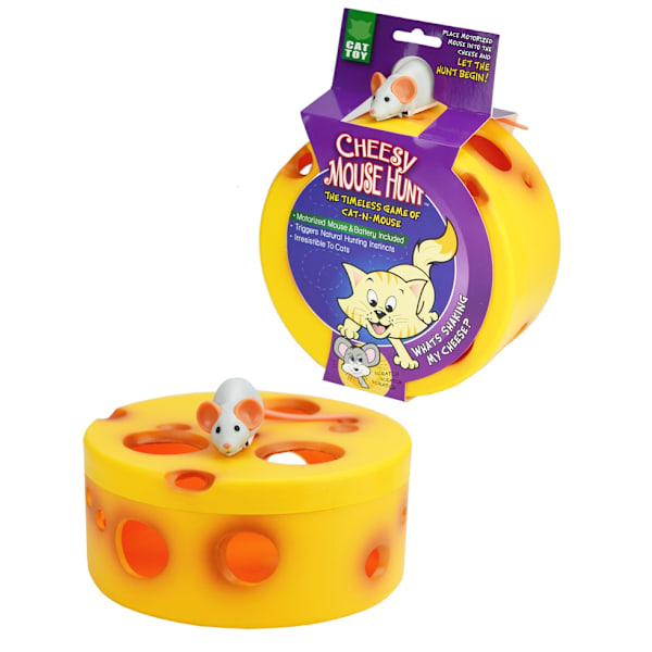 VisionSmart Cheesy Mouse Hunt Cat Lelu