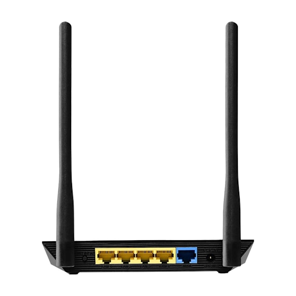 4-i-1 N300 Wi-Fi Router, Access Point, Range Extender, Wi-Fi Bridge & WISP Black