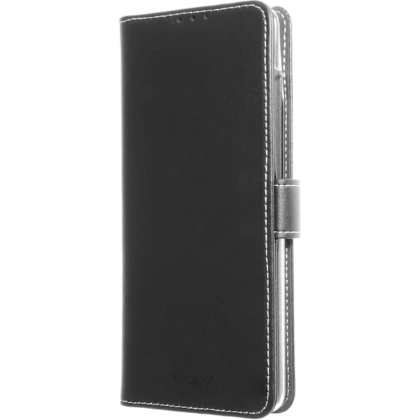 Insmat Exclusive Flip Case lompakkokotelo, Samsung Galaxy A71, musta