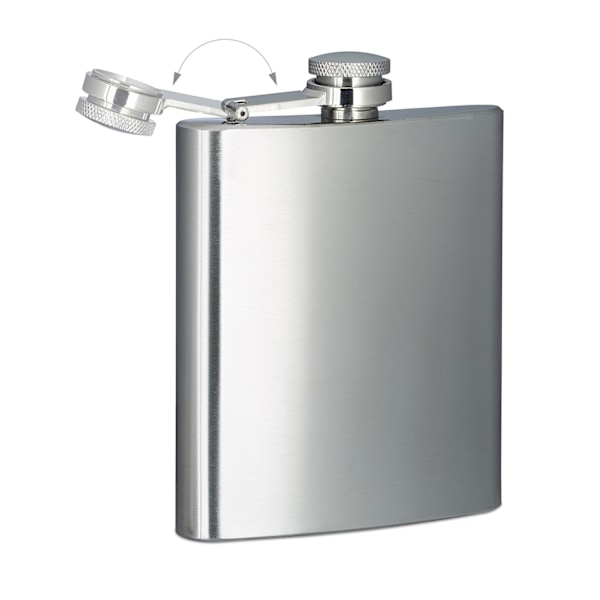 200 ml kande i rustfrit stål