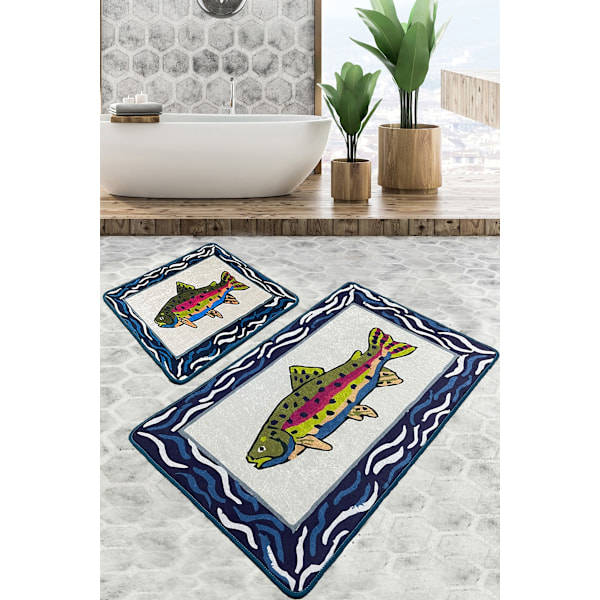 Kylpymattosetti (2 kpl) Pescado