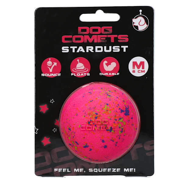 Koiran komeettojen pallo Stardust Pink M