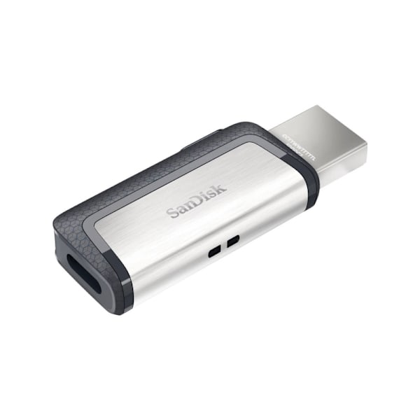 SanDisk Ultra Dual - USB-flashdrev - 128 GB - USB 3.1 / USB-C