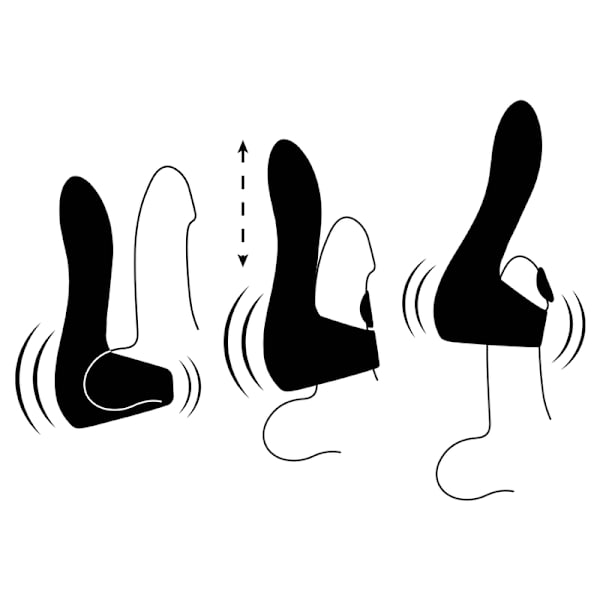 Jamyjob - Pulsar Wand-vibrations- og pulseringstilstande