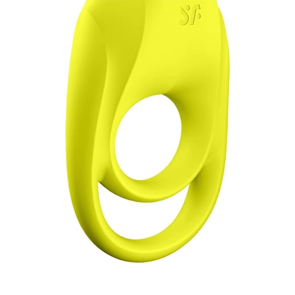Satisfyer - Spectacular Duo Ring Vibrator keltainen