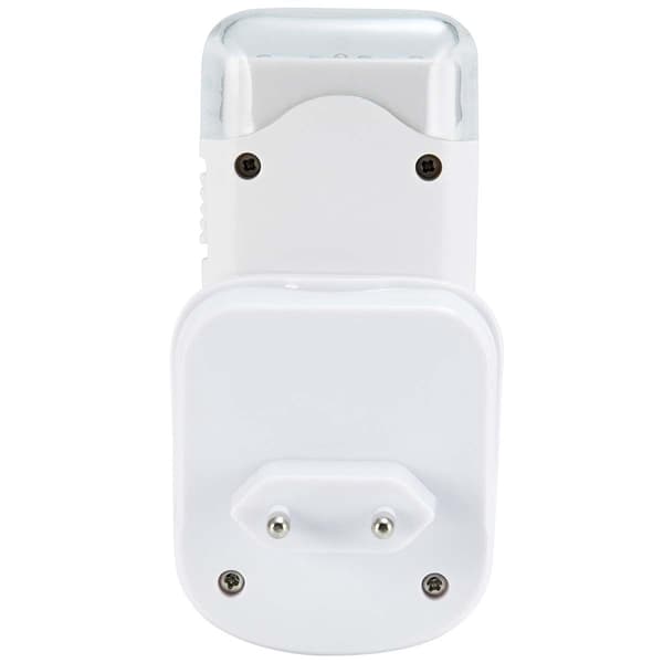 Genopladelig LED-lommelygte med automatisk lyssensor