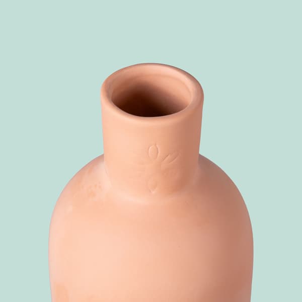 Terrakotta-vattenbehållare för växter, 1 l, set om 2