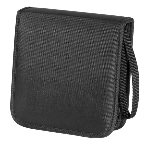 HAMA CD-Taske Nylon Sort Til 20 CD'er