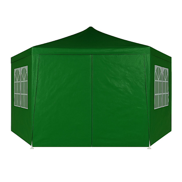 Garden Trade Pavilion Teltta 2x2x2 m Windows Green MultiGardenilla