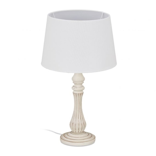 Bordslampa lantlig stil