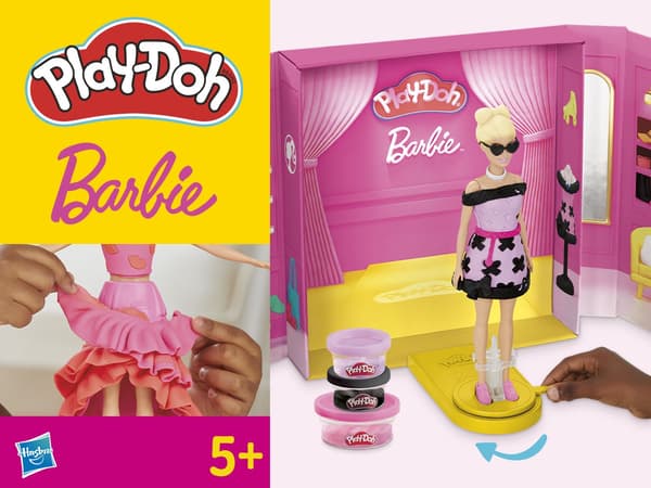 Barbie Designer Modeshow Play-Doh Sæt med Tilbehør