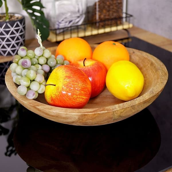 Mangoträskål: Perfekt för frukt, grönsaker och servering