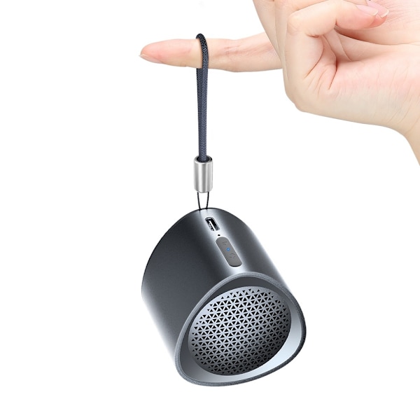 Lille Mini TWS Nimo Bluetooth 5.3 5W trådløs højtaler sort