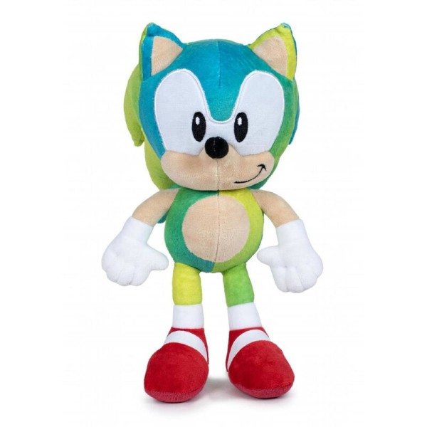 Sonic The Hedgehog nedbrudt Sonic plys legetøj 30cm
