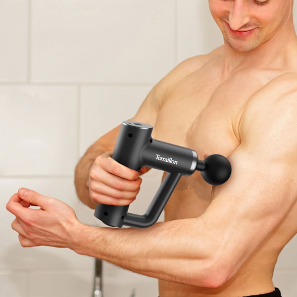 Hierontapistooli Fitness Massager 4 -tarvikkeet ja USB-C