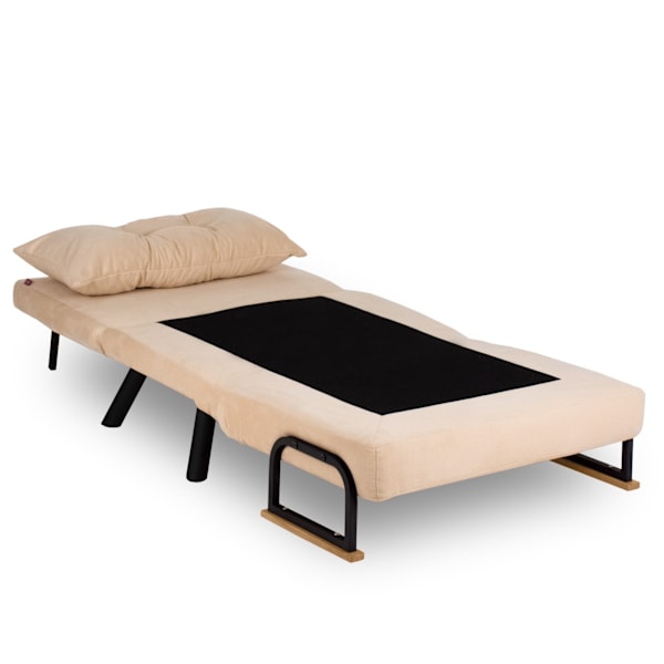 1-sits bäddsoffa Sando Single - Cream