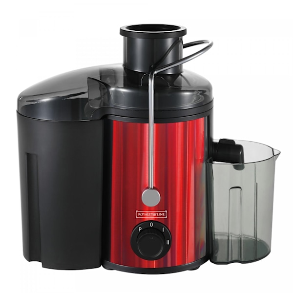 Royalty Line RL-PJ19001RD: 15L Juice Extractor i rustfrit stål - 700W - Rød