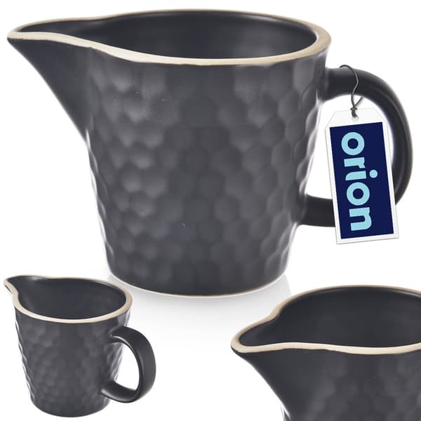 Keramisk mælkekande sort TEA TIME 100 ml