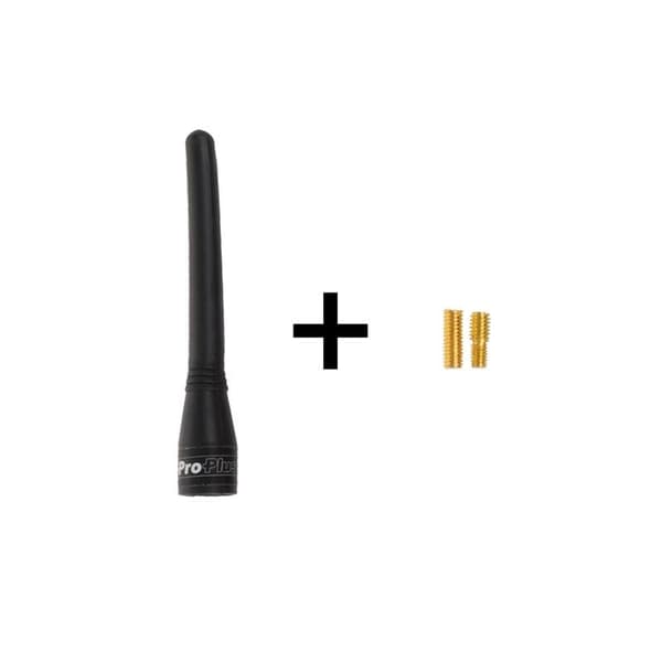 Bilantenne 10cm inkl. M5 og M6 adaptere