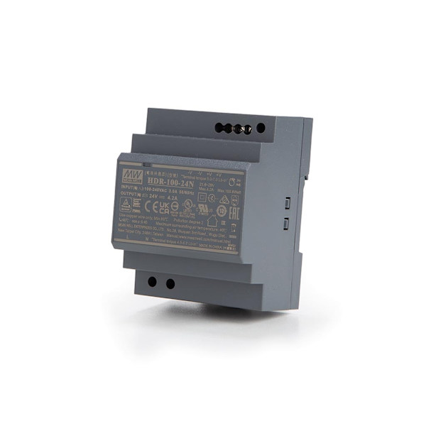 Industriel Din Rail Strømforsyning - Enkelt udgang - 100 W - 24 V - 4,2 A