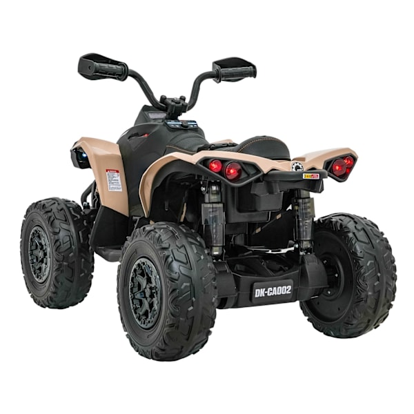 24V Quad ATV med LED-lys, Bluetooth og EVA hjul