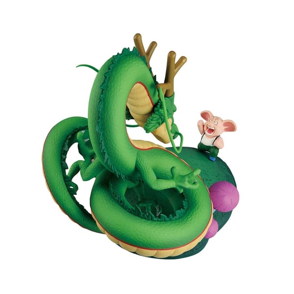 Dragon Ball Ichibansho figur 14 cm Oolong & Shenron samleobjekt