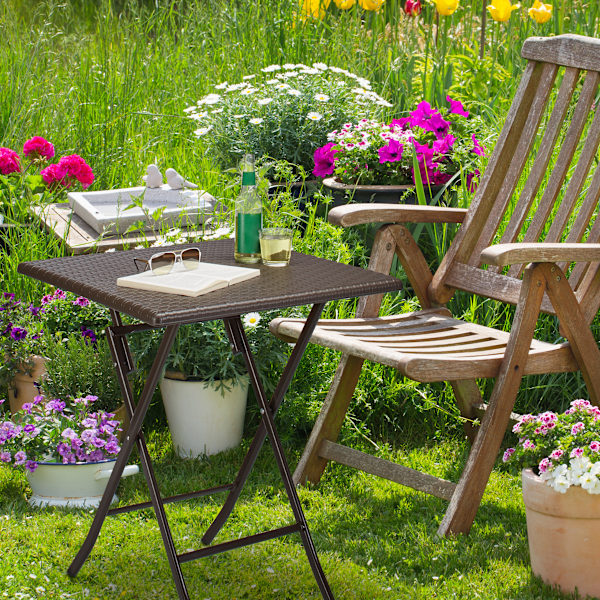 Sammenklappeligt havebord BASTIAN