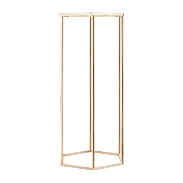 Bröllopsblommor, set med 10-pack, 23,6 tum, hexagon, guld