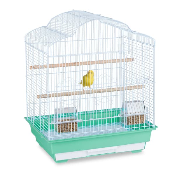 Fågelbur med tillbehör