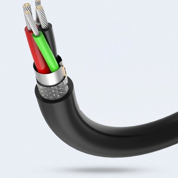 USB 2.0 forlængerkabel 480Mb/s 3m sort