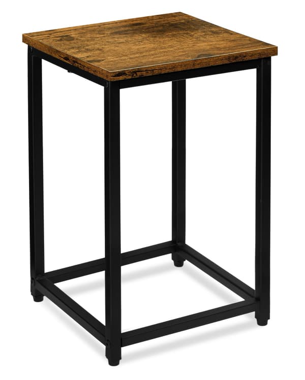 Loft växtställ, svart stål, 40 cm