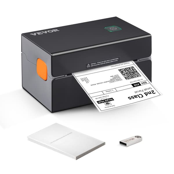 Lämpötarratulostin, 300 DPI, Bluetooth, 4x6 tarraa