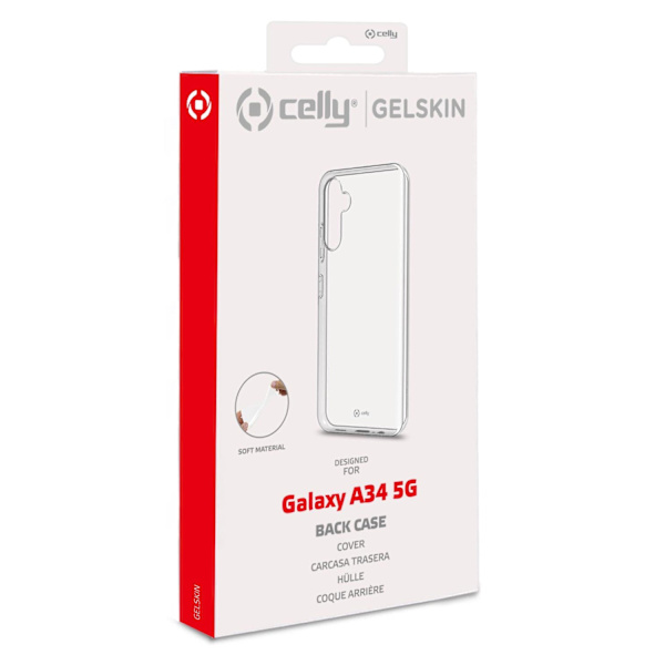 Gelskin TPU Cover Galaxy A34 5G Transparent