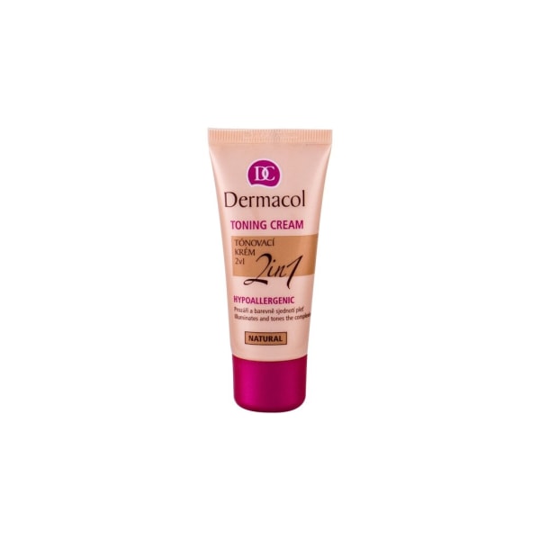 Dermacol - Toning Cream 2in1 Natural - For Women, 30 ml