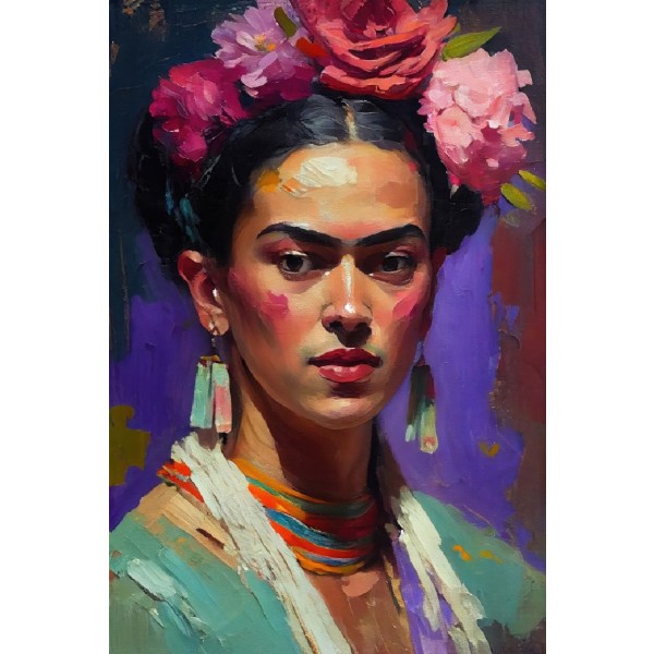 Portrait Of Frida - 21x30 cm