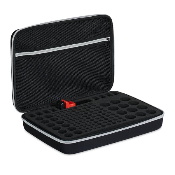 Batterikasse med tester