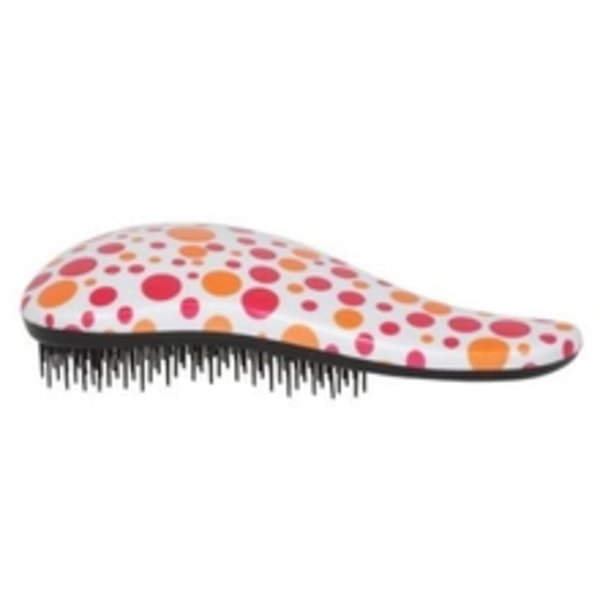 Dtangler - Red Point - Hair brush with handle