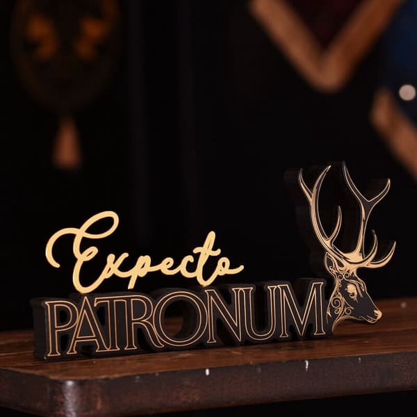 Harry Potter Patronum träskylt