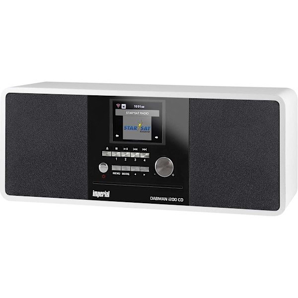 DABMAN i200 CD Multifunktionsradio DAB+ / FM / Internet / Bluetooth Vit