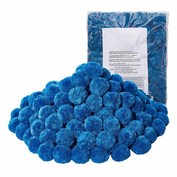 Poolfilterkugler, 1,5 lb genanvendeligt polyestermedie