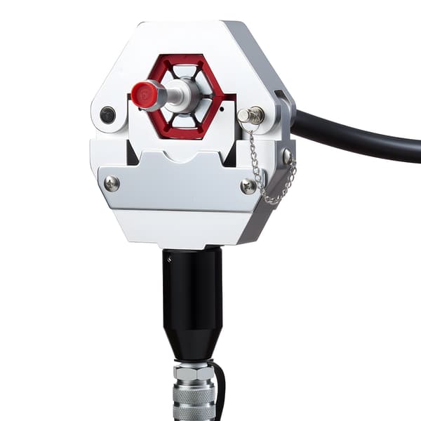 Hydraulisk A/C-slangekrympesæt, 7 matricer, manuel pumpe