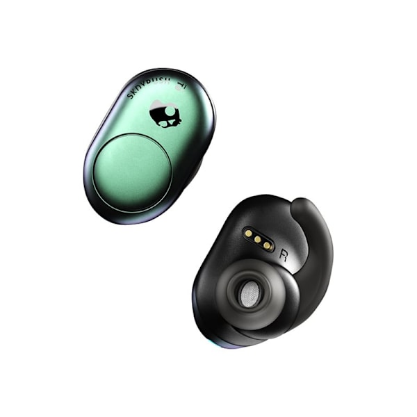 Skullcandy Push - True wireless-hörlurar med mikrofon - inuti örat - Bluetooth - svart, mörkgrå