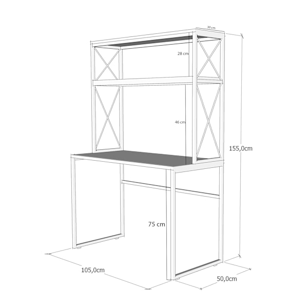 Studiebord Mercan