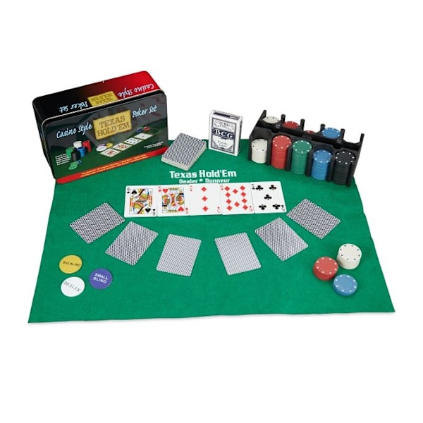 Pokerset stort