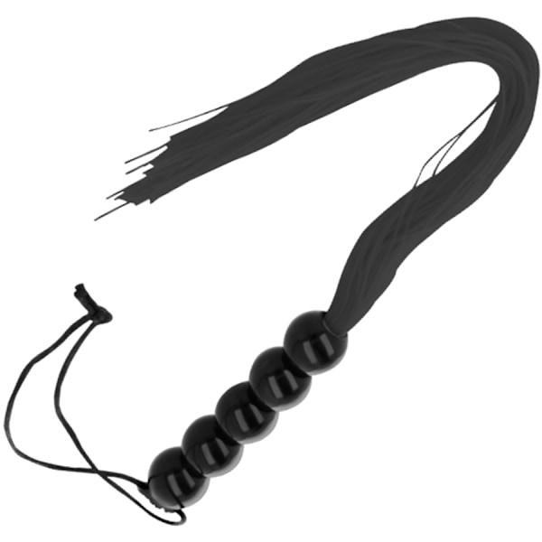 Darkness - Tunn Black Bondage Whip