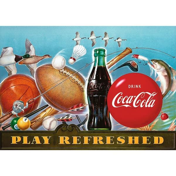 Coca-Cola-pussel, 1000 bitar – 68,3 x 48 cm