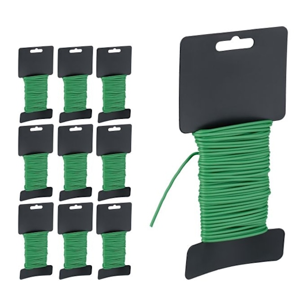 sæt med 10 haveledninger 2,5 mm x 10 m