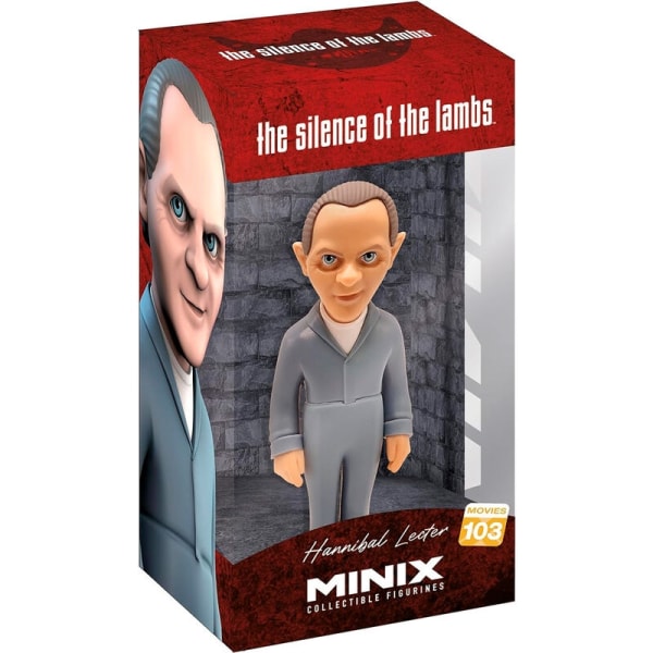 När lammen tystnar Hannibal Lecter Minix-figur 12 cm